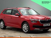 Used Skoda Kamiq SE 70 HP (51 kW) 2021 Corrida red SUV