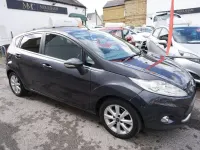 Used Ford Fiesta Titanium 96 HP (70 kW) 2010 Grey Hatchback