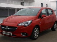 Used Vauxhall Corsa SRi 90 HP (66 kW) 2017 Red Hatchback