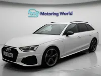 Usado Audi A4 Black Edition 148 CV (108 kW) 2021 Blanco Familiar