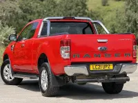 Used Ford Ranger Limited 2021 Red Pickup