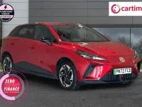 Used MG MG4 EV SE 50 kW (69 HP) 2022 Red Hatchback