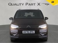 Used VW Touran R-line 150 HP (110 kW) 2020 Black MPV
