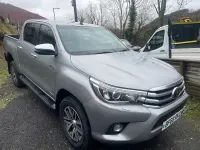 Used Toyota HiLux 150 HP (110 kW) 2018 Silver Pickup