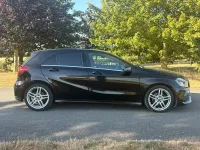 Used Mercedes A200 AMG line 134 HP (98 kW) 2017 Black Hatchback