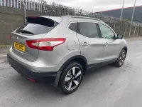 Begagnad Nissan Qashqai N-TEC 110 HK (80 kW) 2015 Silver SUV