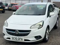 Used Vauxhall Corsa Excite 90 HP (66 kW) 2015 White Hatchback