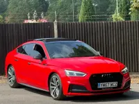 Used Audi S5 Sportback Comfort 354 HP (260 kW) 2018 Red Hatchback