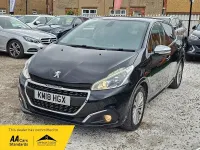 Used Peugeot 208 Allure 2018 Black Hatchback
