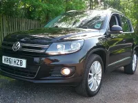 Używany VW Tiguan Sportline 170 KM (125 kW) 2012 Czarny SUV