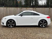 Used Audi TT Black Edition 180 HP (132 kW) 2018 White Coupe