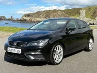 Used Seat Leon FR 150 HP (110 kW) 2017 Black Hatchback