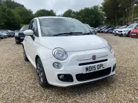 Used Fiat 500 S 69 HP (50 kW) 2015 White Hatchback