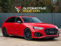 Used Audi RS4 Advanced 450 HP (330 kW) 2020 Red Estate