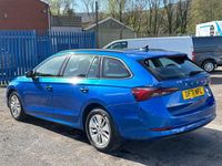 Used Skoda Octavia SE 116 HP (85 kW) 2022 Blue Estate