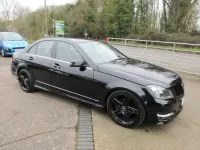 Used Mercedes C220 AMG 170 HP (125 kW) 2013 Black Sedan