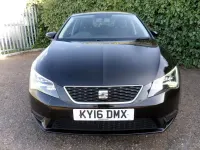 Begagnad Seat Leon SE 110 HK (80 kW) 2016 Svart Halvkombi