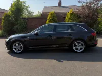 Used Audi A4 S-Line 190 HP (139 kW) 2017 Black Estate