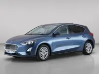 Used Ford Focus Titanium 125 HP (91 kW) 2019 Blue Hatchback
