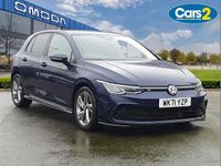 Used VW Golf VIII R-line 148 HP (108 kW) 2022 Blue Hatchback