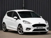 Used Ford Fiesta ST-Line X 125 HP (91 kW) 2021 White Hatchback