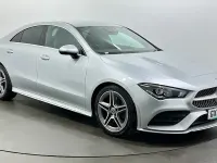 Used Mercedes CLA200 AMG Line Premium 163 HP (119 kW) 2020 Silver Coupe