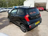 Used Kia Picanto 84 HP (61 kW) 2012 Black Hatchback