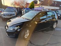 Used VW Golf VII Match 105 HP (77 kW) 2014 Black Hatchback