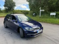 Used VW Golf VII Match 115 HP (84 kW) 2019 Blue Hatchback