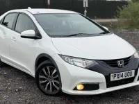 Używany Honda Civic SE Plus 120 KM (88 kW) 2014 Biały Hatchback