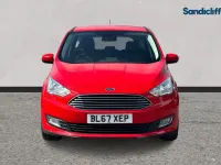 Used Ford C-MAX Titanium 125 HP (91 kW) 2018 Red MPV