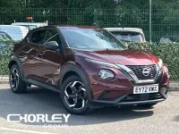 Used Nissan Juke N-Connecta 114 HP (83 kW) 2022 Red SUV