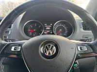Used VW Polo Design 75 HP (55 kW) 2015 White Hatchback