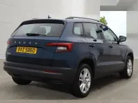 Used Skoda Karoq SE Technology 150 HP (110 kW) 2021 Blue SUV