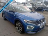 Used VW T-Roc R-line 150 HP (110 kW) 2019 Blue SUV