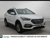 Used Hyundai Santa Fe Premium 200 HP (147 kW) 2016 White SUV