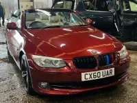 Used BMW 320 Cabriolet 184 HP (135 kW) 2010 Red Cabriolet