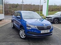 Used Skoda Karoq SE Technology 115 HP (84 kW) 2020 Energy blue SUV