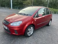 Used Ford C-MAX Style 100 HP (73 kW) 2008 Red MPV
