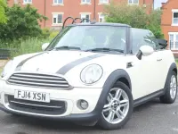 Used Mini Cooper Cabriolet 122 HP (89 kW) 2014 White Cabriolet