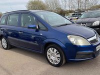 Used Vauxhall Zafira 150 HP (110 kW) 2007 Blue MPV