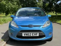 Used Ford Fiesta Titanium 70 HP (51 kW) 2012 Blue Hatchback