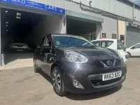 Used Nissan Micra S 96 HP (70 kW) 2013 Black Hatchback