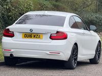 Used BMW 218 2016 White Coupe