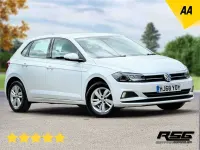 Used VW Polo SE 93 HP (68 kW) 2018 White Hatchback