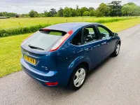 Used Ford Focus Style 100 HP (73 kW) 2008 Blue Hatchback