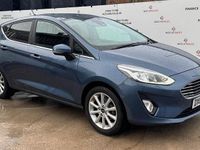 Used Ford Fiesta Titanium 100 HP (73 kW) 2019 Blue Hatchback