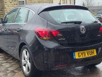 Used Vauxhall Astra SRi 2011 Black Hatchback