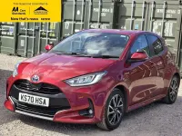 Used Toyota Yaris Design 116 HP (85 kW) 2021 Red Hatchback