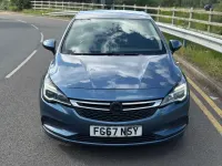 Used Vauxhall Astra 110 HP (80 kW) 2017 Blue Hatchback